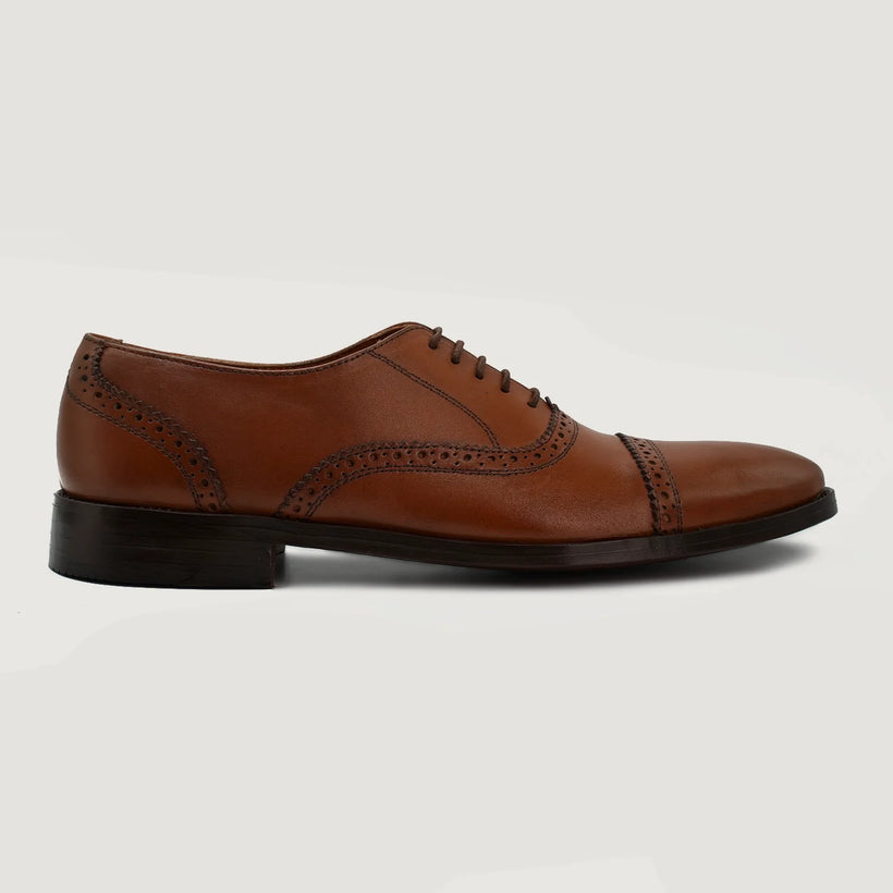 Greyson Brogues Oxford タン Leather Shoes メンズ