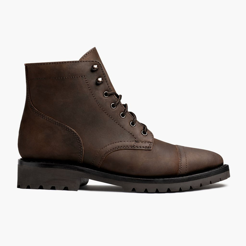 Captain StormKing® Tobacco Leather Boots メンズ