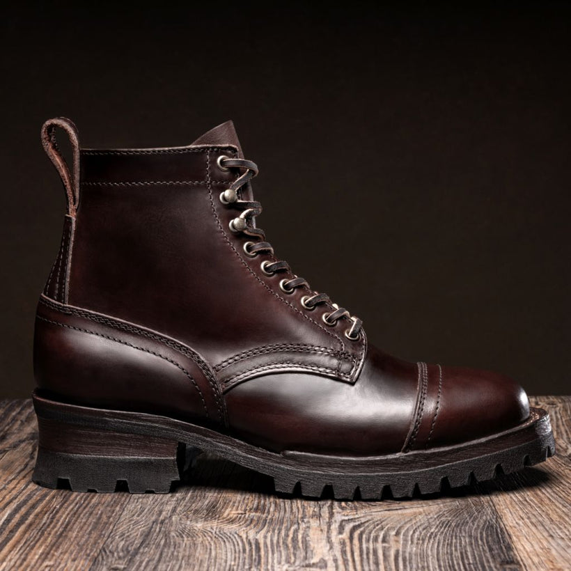 Challenger ブラウン CXL Leather Boots メンズ