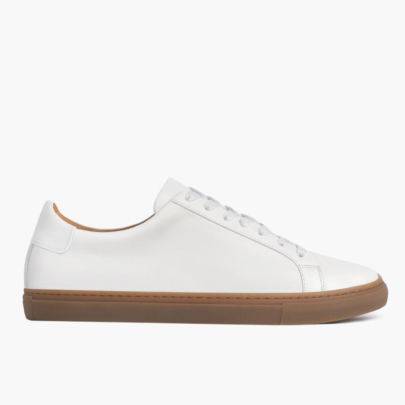 Legacy White Leather Sneakers メンズ