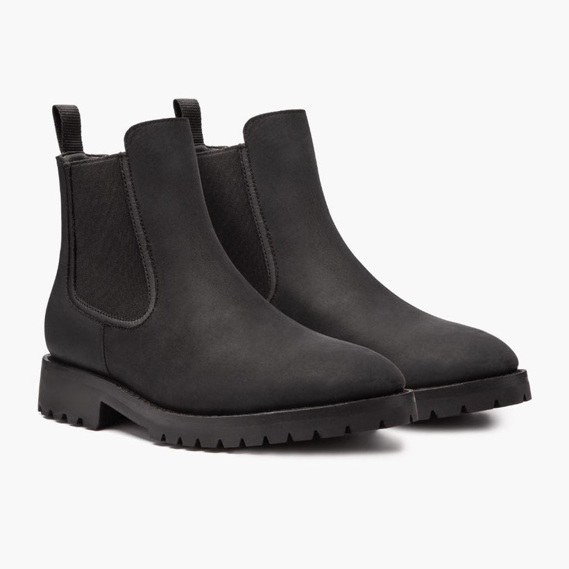 Legend ブラック Matte Leather Boots メンズ