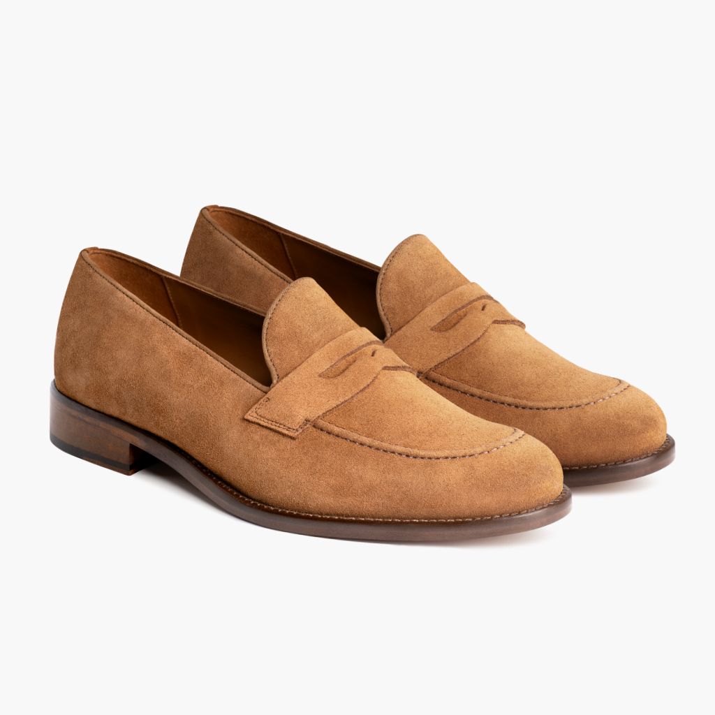 Lincoln Cider レザーローファー メンズ in Classic Full-Grain Leather - 側面ビュー | 公式オンライン通販