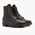 Logger Waxed Cacao レザーブーツ メンズ