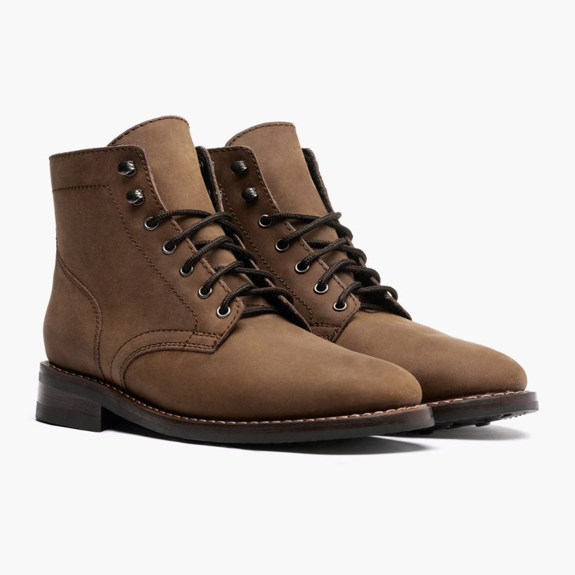 President Saddlewood Leather Boots メンズ