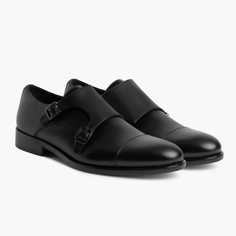Saint ブラック Leather Loafers メンズ