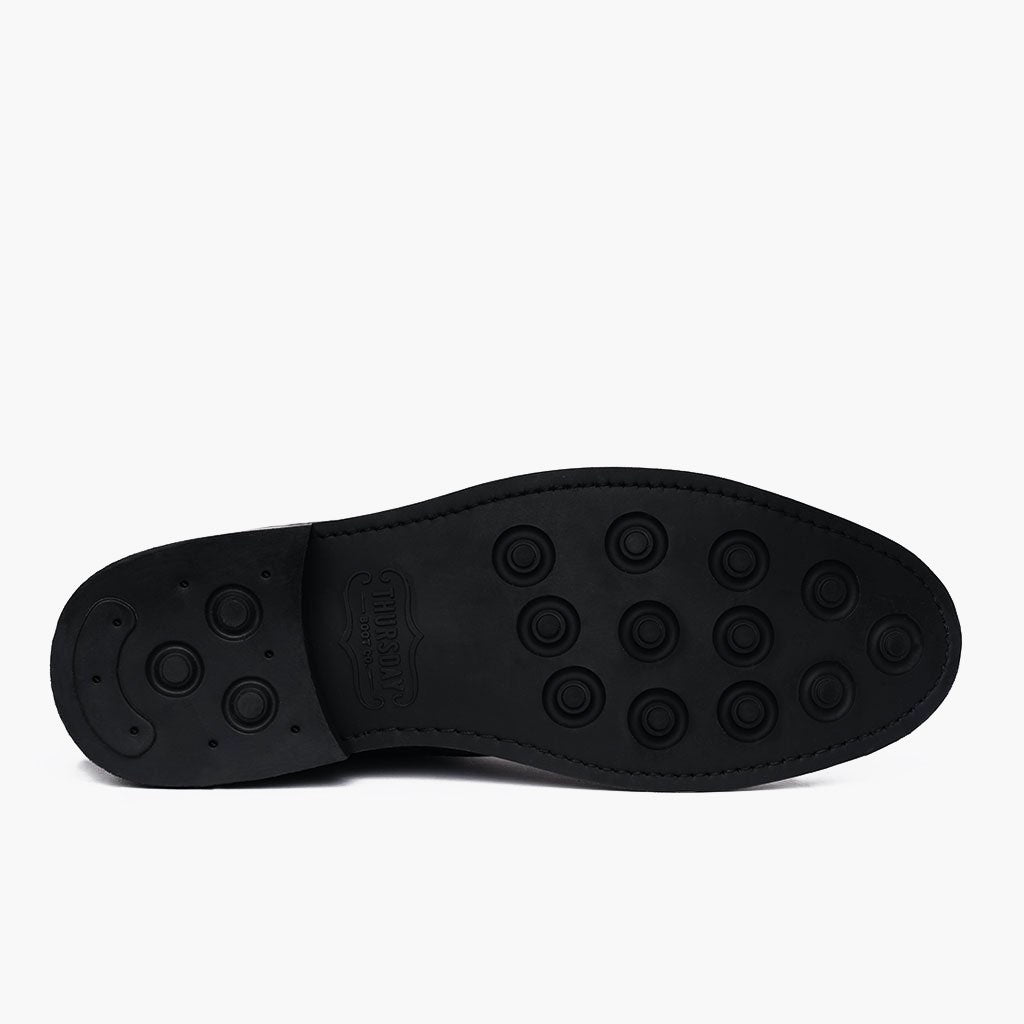 High-Traction Rubber Outsole & Lug Tread Pattern on Scout Ash レザーブーツ メンズ For Men