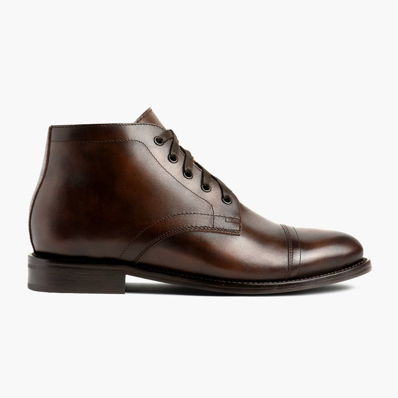 Cadet Rich Mahogany Leather Boots メンズ