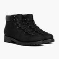 Commander Black Matte Leather Boots