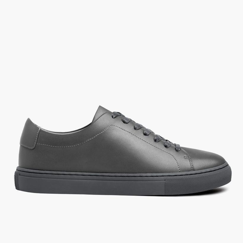 Encore Steel Grey Leather Sneakers メンズ
