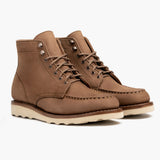 Classic Full-Grain leather Boots - Goodyear Welt Construction & Front Toe Box Detail