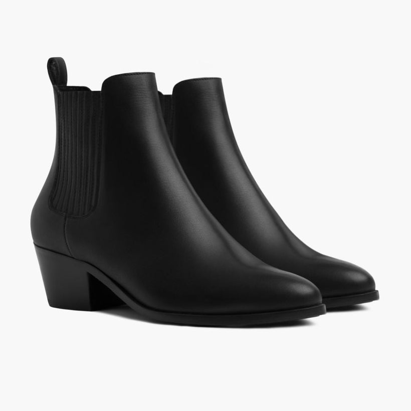 Dreamer Bootie ブラック レザーブーツ レディース