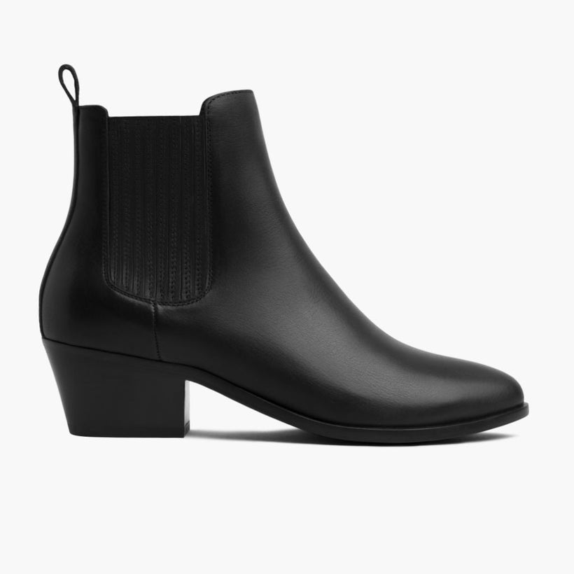 Dreamer Bootie ブラック レザーブーツ レディース