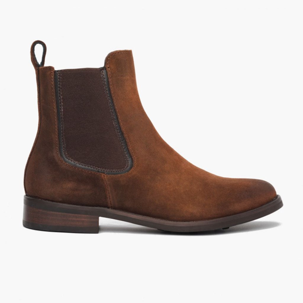 Duchess Glazed Ginger レザーブーツ レディース in Classic Full-Grain Leather - 側面ビュー | 公式オンライン通販