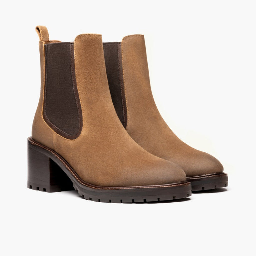 Knockout Safari Leather Boots レディース