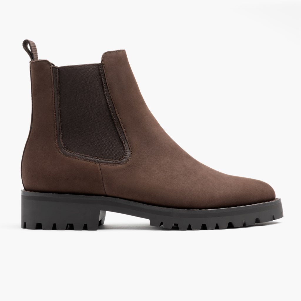 Legend Truffle レザーブーツ レディース in Classic Full-Grain Leather - 側面ビュー | 公式オンライン通販