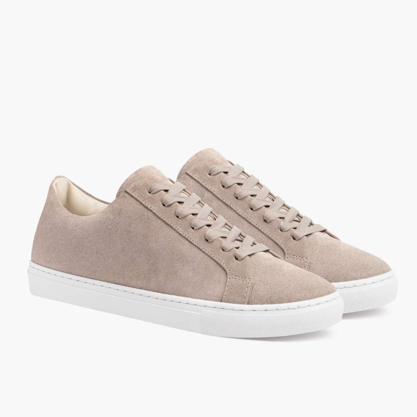 Premier Low Top Latte Leather Sneakers レディース
