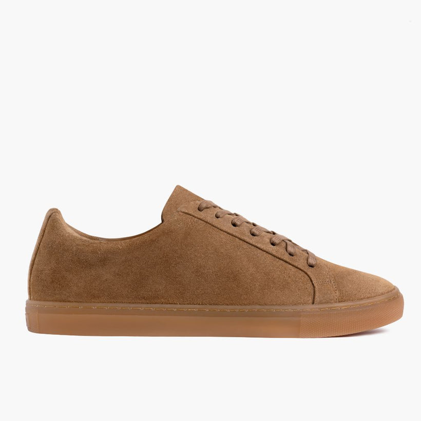 Premier Low Top Camel Leather Sneakers レディース
