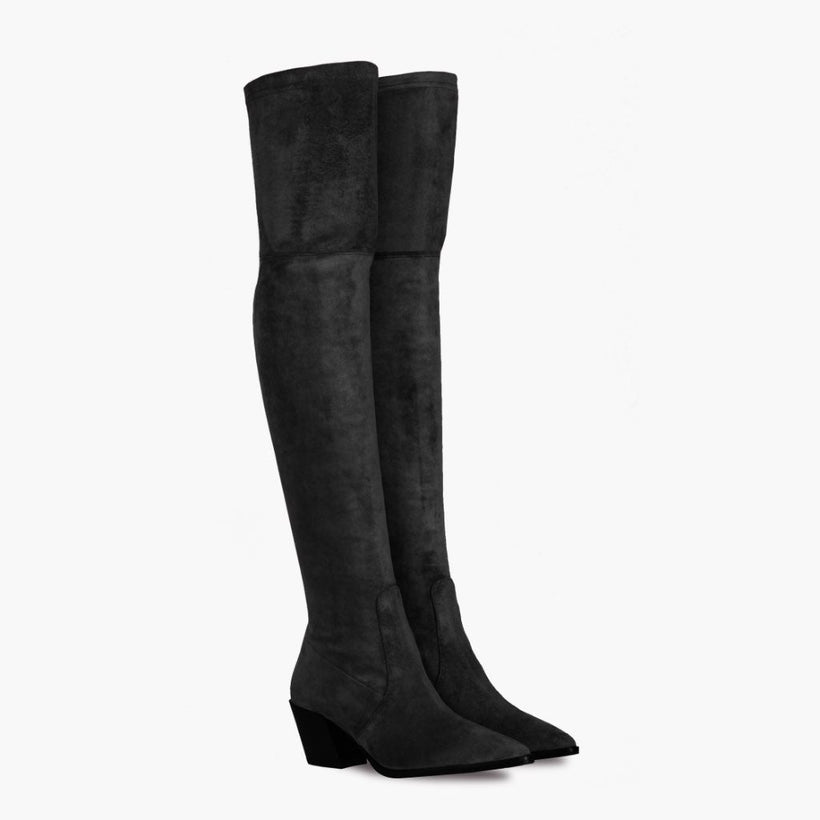 Tempest ブラック Leather Boots レディース