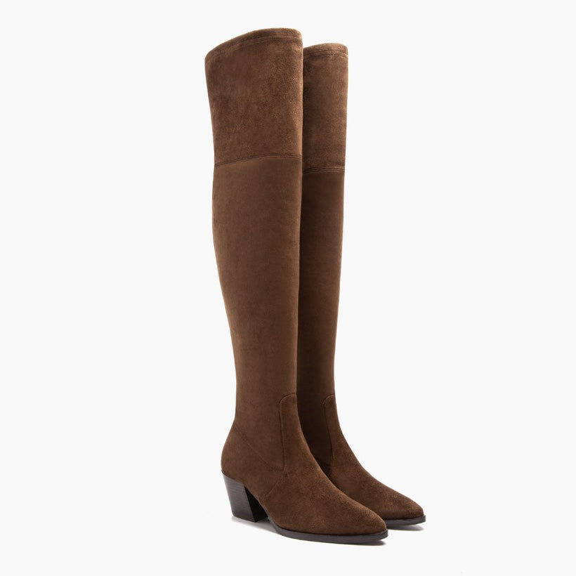 Tempest Espresso Leather Boots レディース