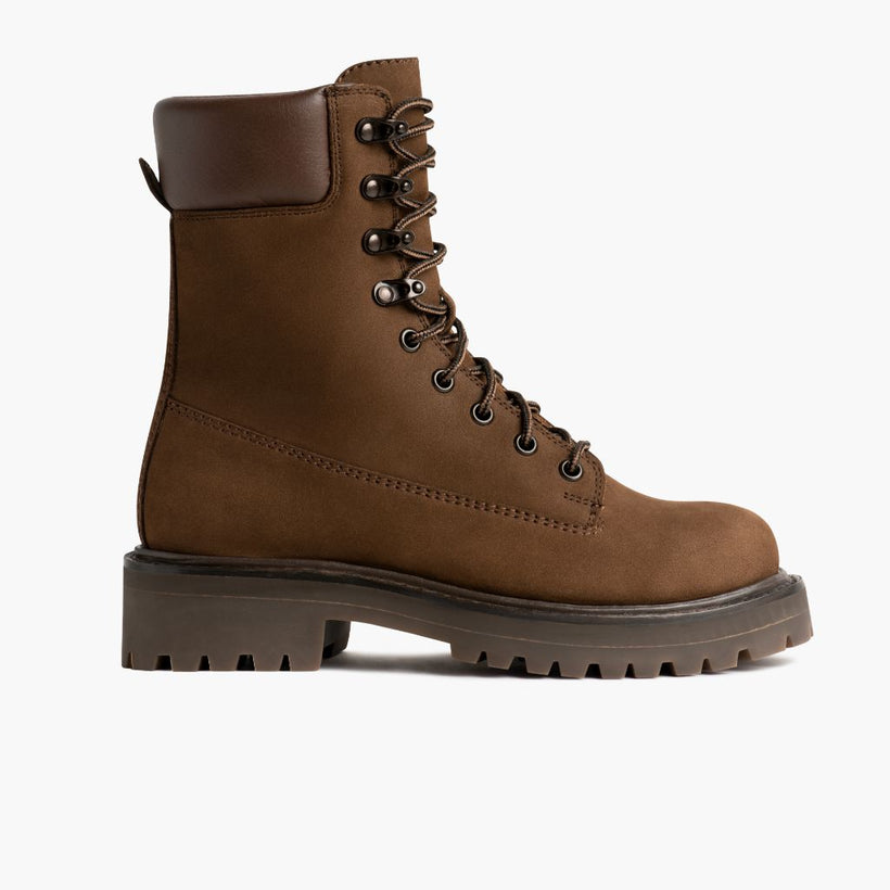 Explorer タン Matte Leather Boots レディース