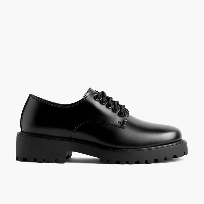 Renegade ブラック Leather Sneakers レディース