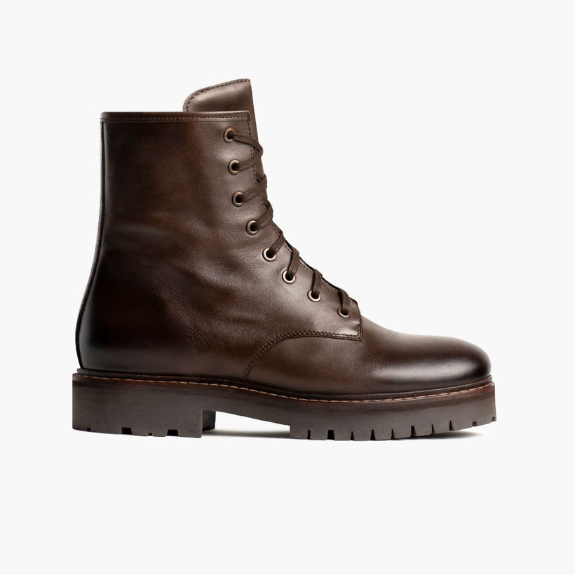 Combat Java Leather Boots レディース