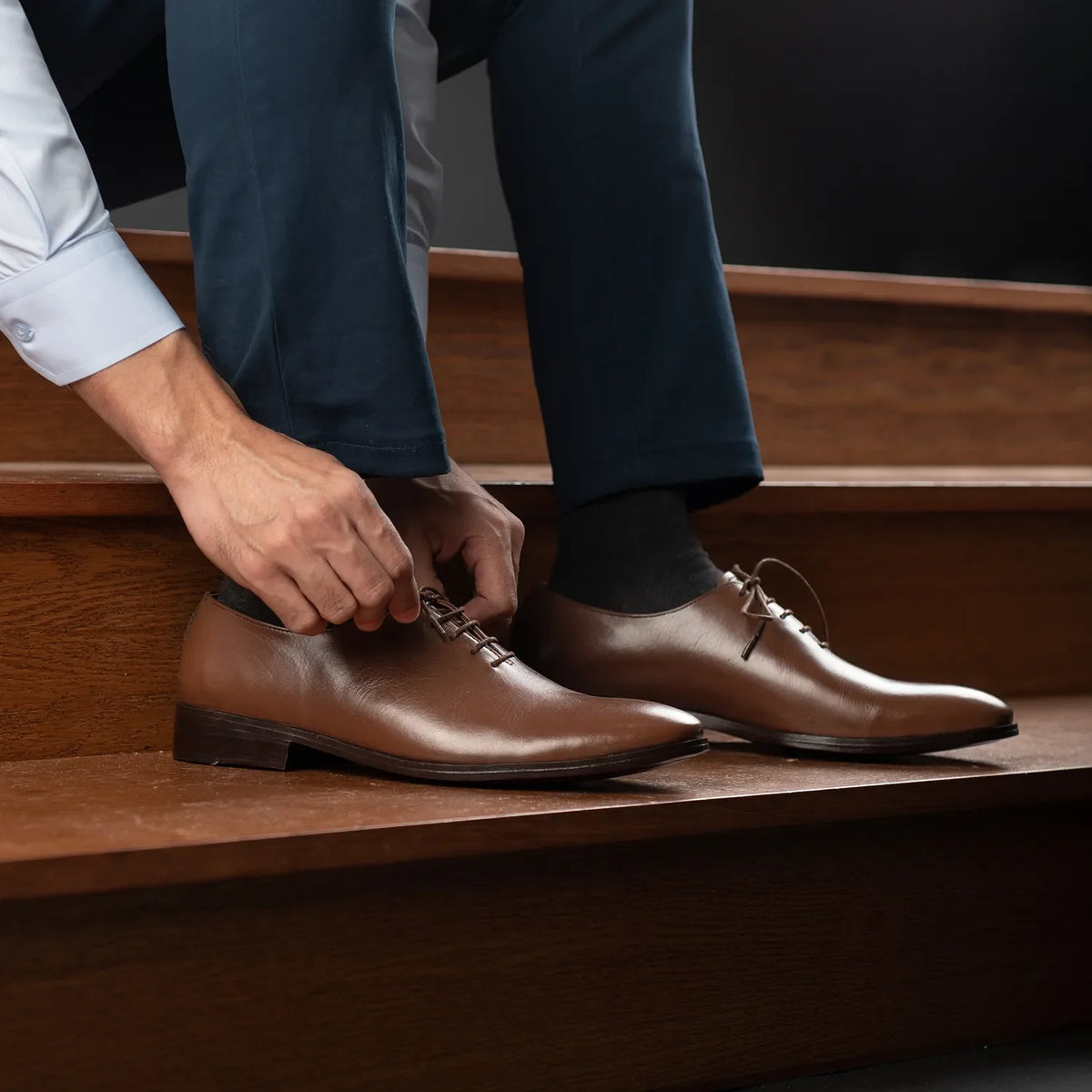 Orlaven Director Wholecut タン レザーシューズ メンズ footwear image 10