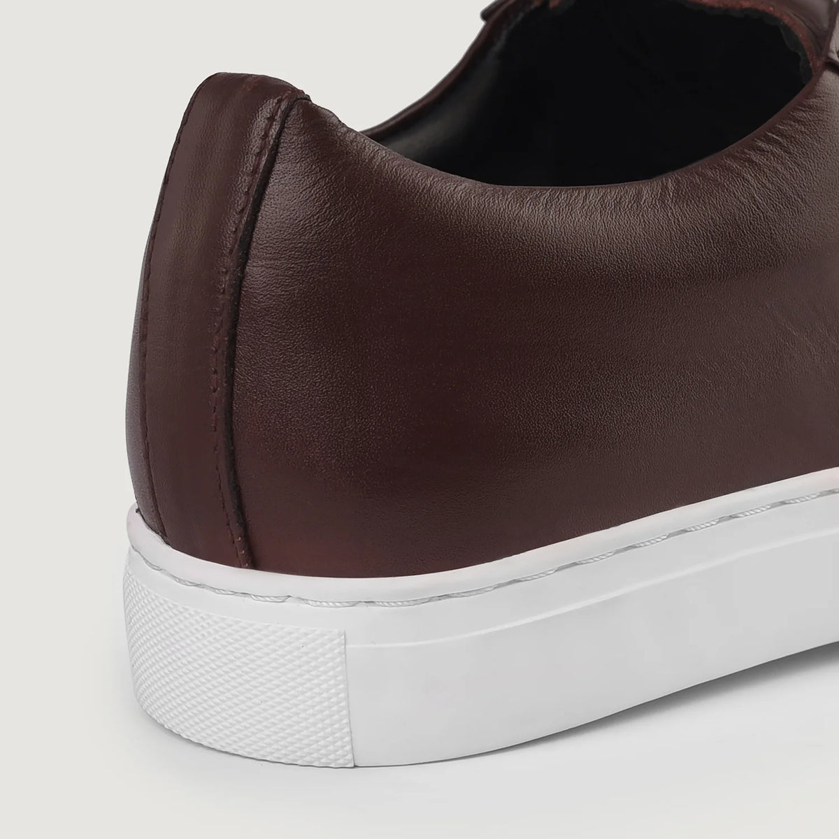 Orlaven Murphy Low Top マルーン レザースニーカー メンズ footwear image 9