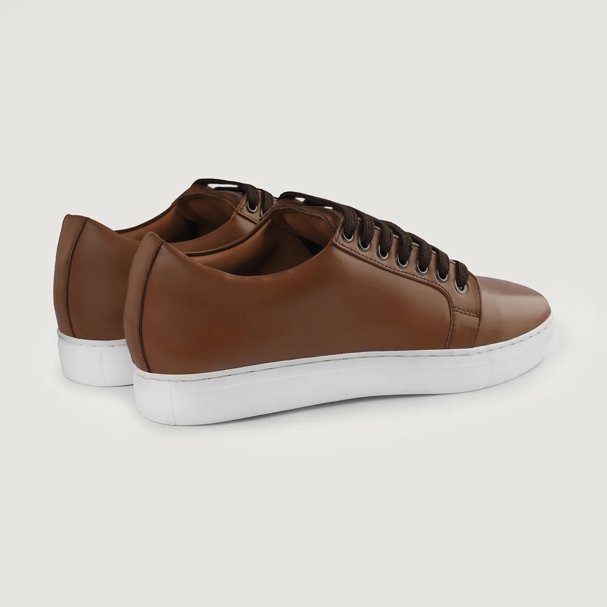 Orlaven Murphy Low Top タン レザースニーカー メンズ footwear image 9