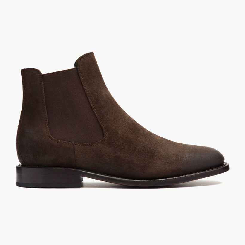 Cavalier Dark ブラウン Leather Boots メンズ