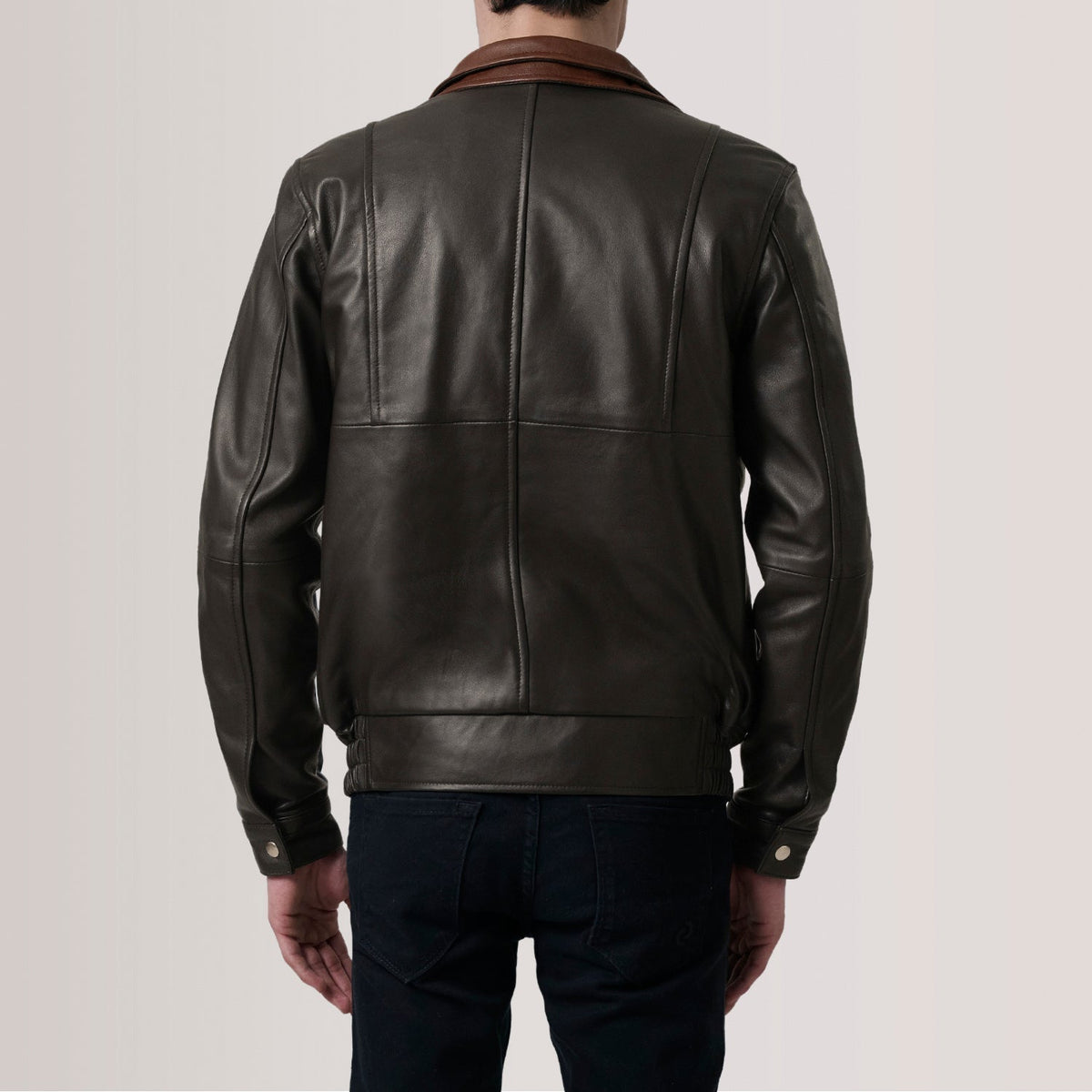 Alfred レザーボンバージャケット メンズ – alternate product view 5