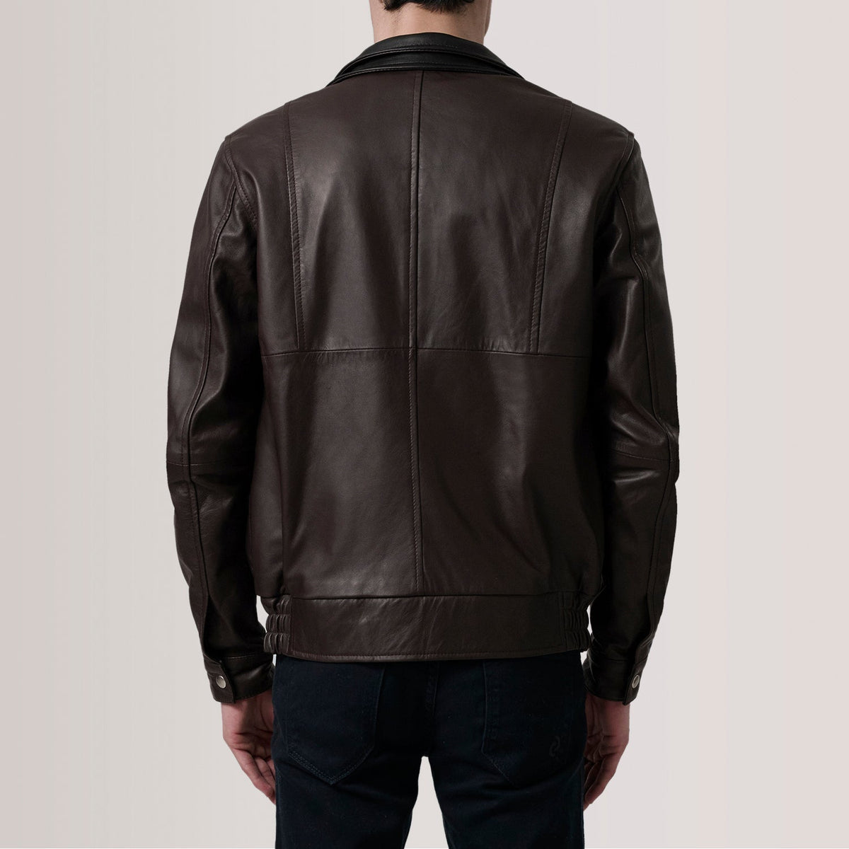 Alfred レザーボンバージャケット メンズ – alternate product view 5