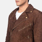 
Allaric Alley レザーライダースジャケット メンズ – alternate product view 6