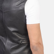 Interior View Showing Quilted Polyester Lining &amp; Dual Inside Utility Storage Pockets