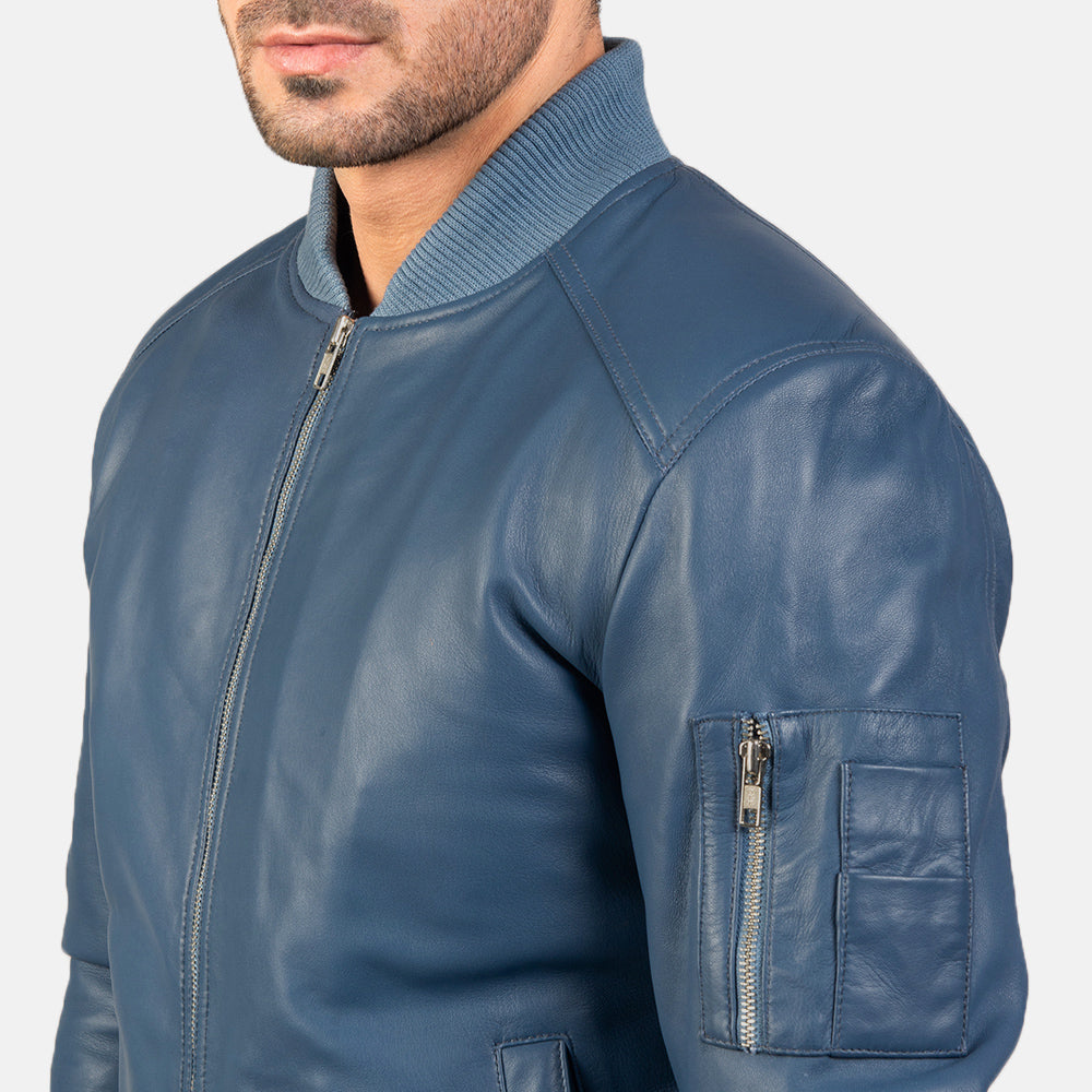 
Bomia MA-1 レザーボンバージャケット メンズ – alternate product view 6