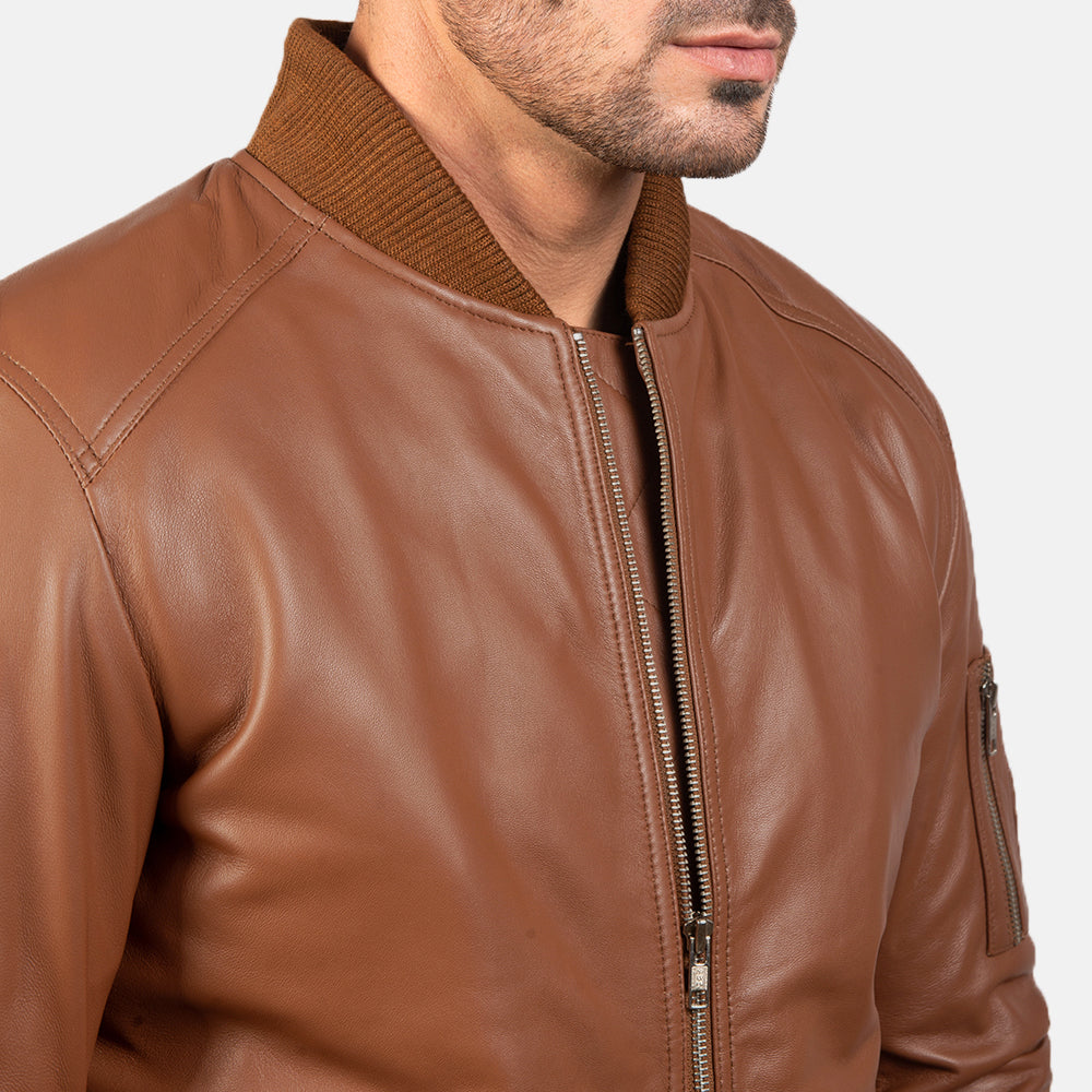 
Bomia MA-1 レザーボンバージャケット メンズ – alternate product view 6