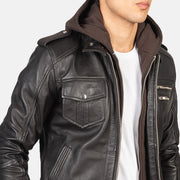 Bravado レザーボンバージャケット メンズ – alternate product view 6