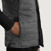 
内側ライニングビュー Showing Quilted Viscose Lining & 内側ユーティリティポケット2つ