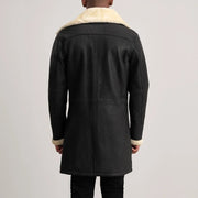 Charles レザーコート ブラウン Shearling レザーコート メンズ – alternate product view 5