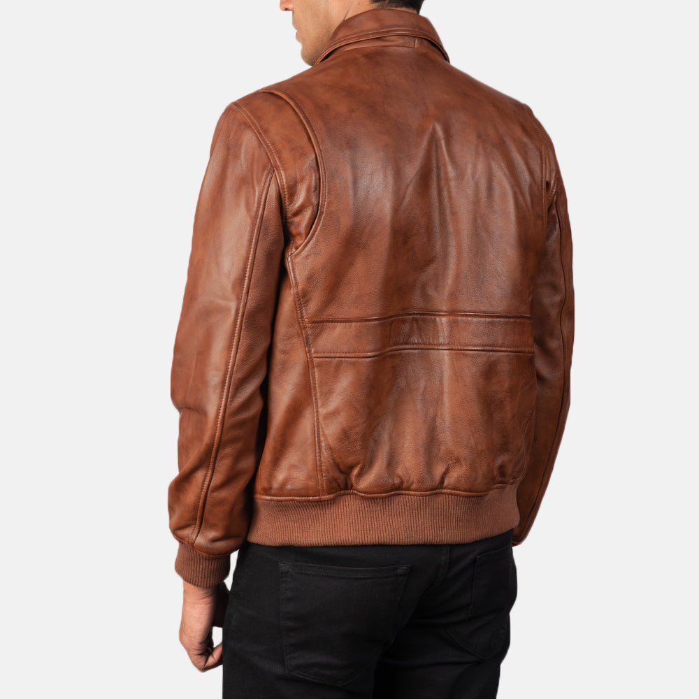 
Coffmen レザーボンバージャケット メンズ – alternate product view 5
