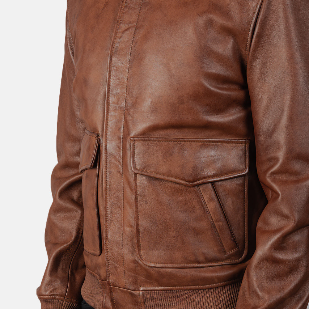 
Coffmen レザーボンバージャケット メンズ – alternate product view 6