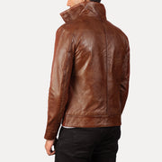 Columbus レザーボンバージャケット メンズ – alternate product view 5