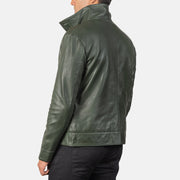 Columbus レザーボンバージャケット メンズ – alternate product view 5