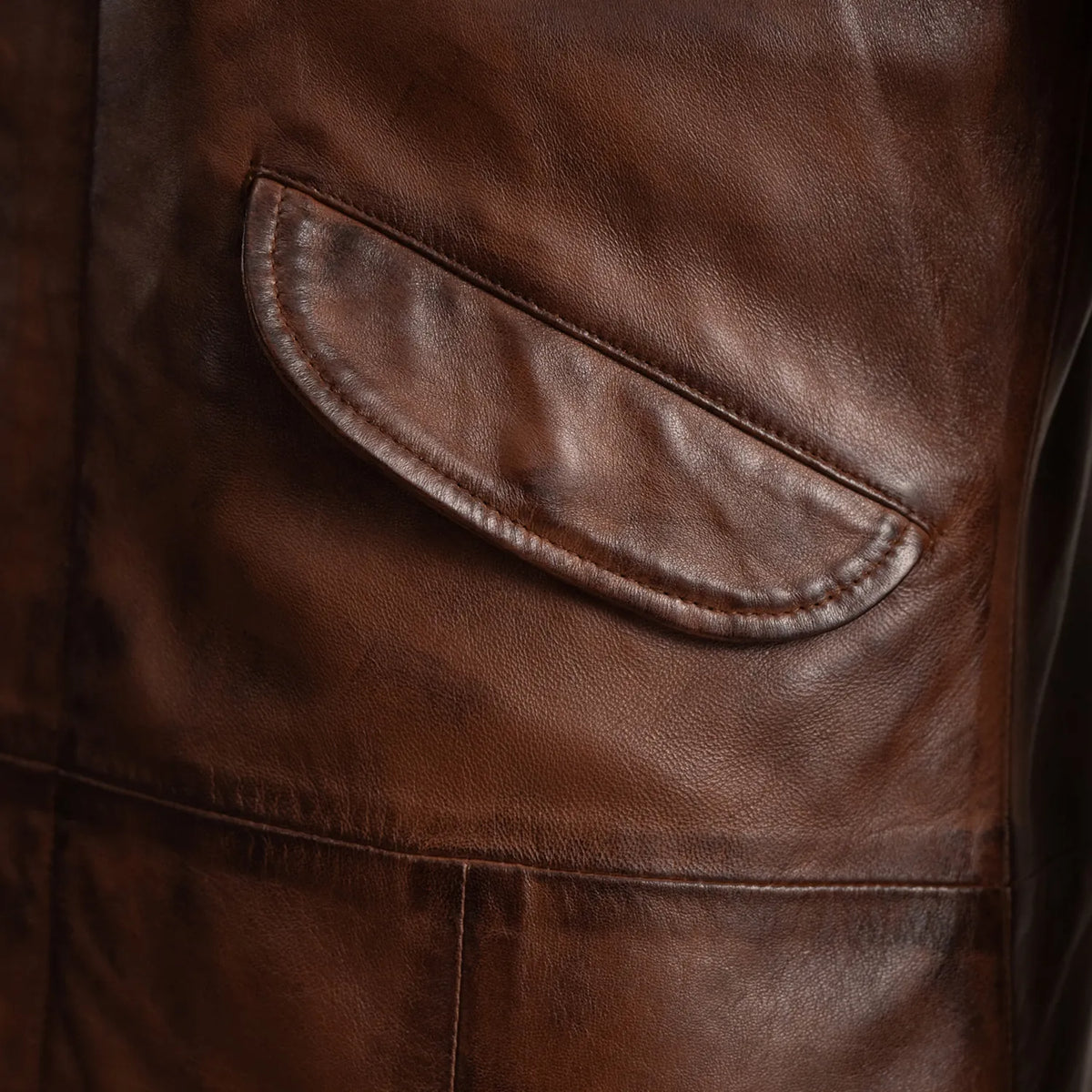 Delvin レザージャケット メンズ – alternate product view 6