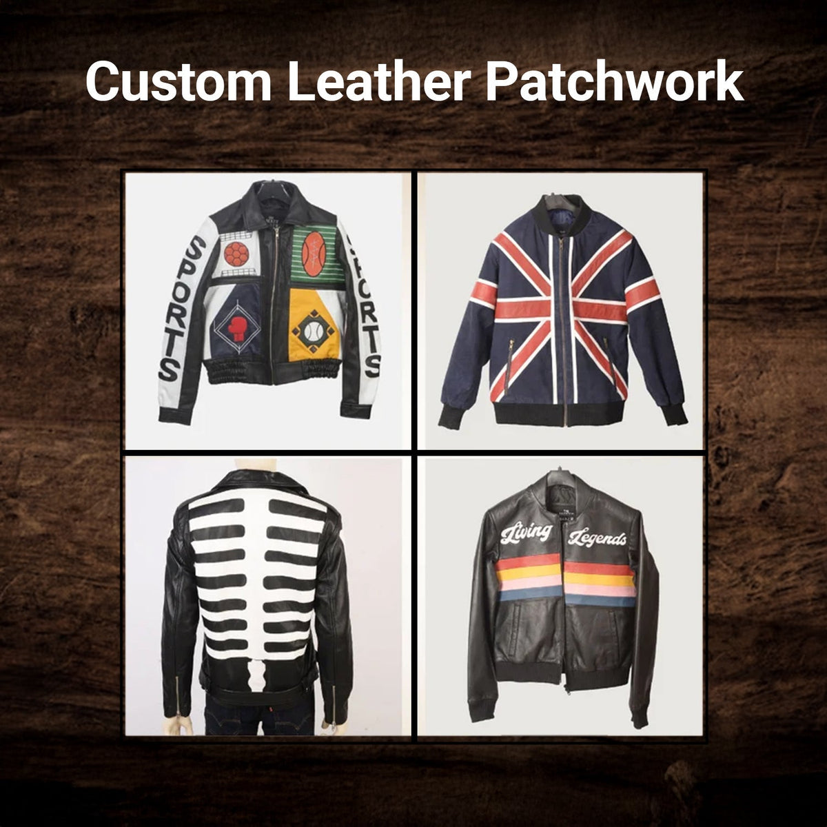 Design Your Own レザージャケット レディース – alternate product view 11