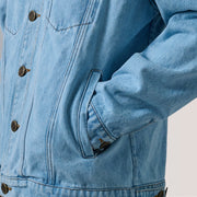 内側ライニングビュー Showing Quilted Viscose Lining &amp; 内側ユーティリティポケット2つ