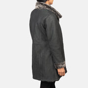 
Erica Shearling レザーコート レディース – alternate product view 5