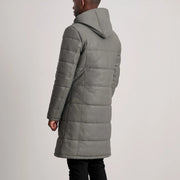 
Floyd レザーコート タン Puffer レザージャケット メンズ – alternate product view 5