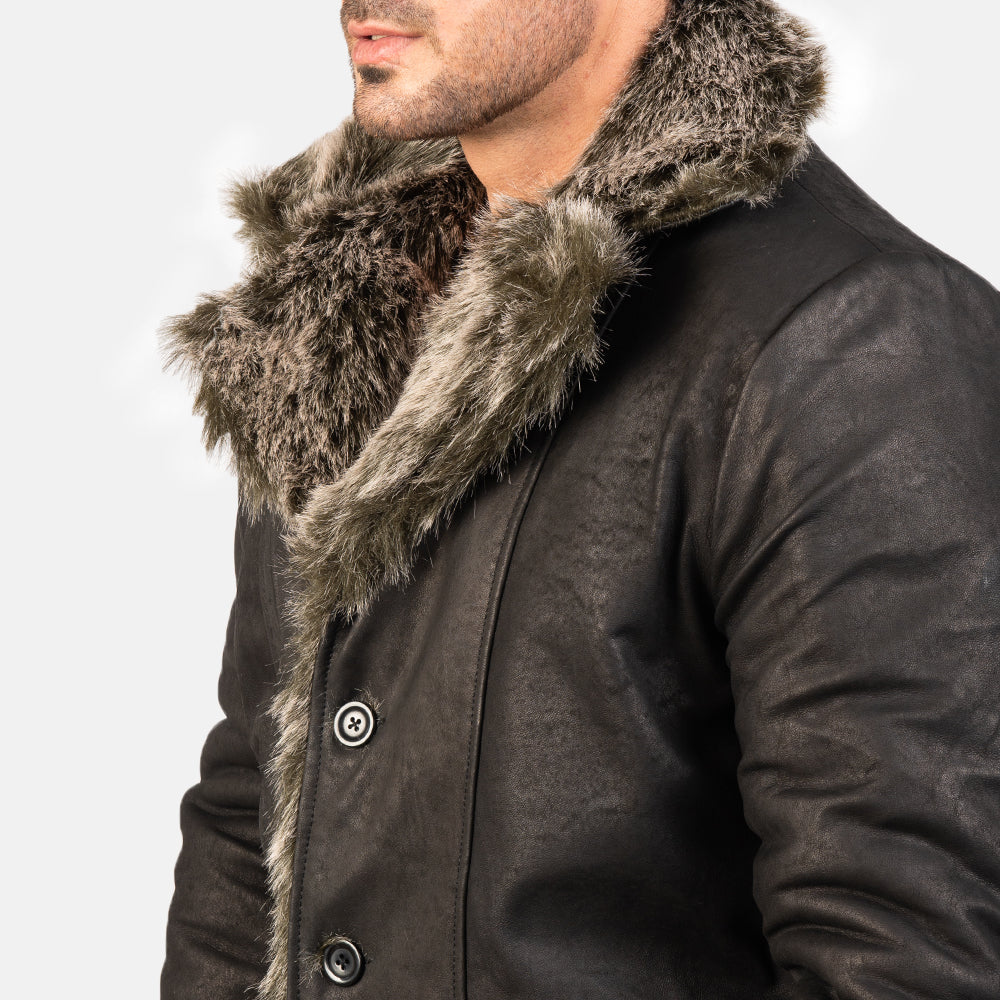 Furlong レザーコート Beige レザーコート メンズ – alternate product view 6