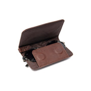 Brown Glasses Case Maplewood レディース, front view
